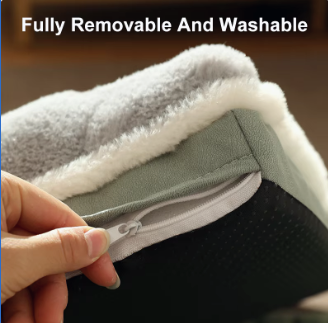 Winter Luxury Dog Mat - Plaid Pet Bed for Small, Medium & Large Dogs, Removable & Washable Fluffy Sleeping Pad for Cats & Dogs