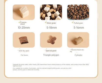 Automatic Cat Water & Food Dispenser – Large Capacity Pet Feeder with Dry-Wet Separation and Spill-Proof Design